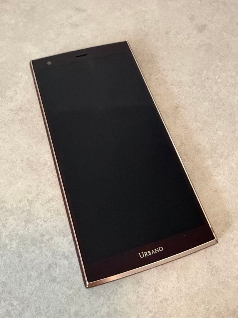 はな　Urbano 京セラ　KYV45スマートフォン 本体 パープル