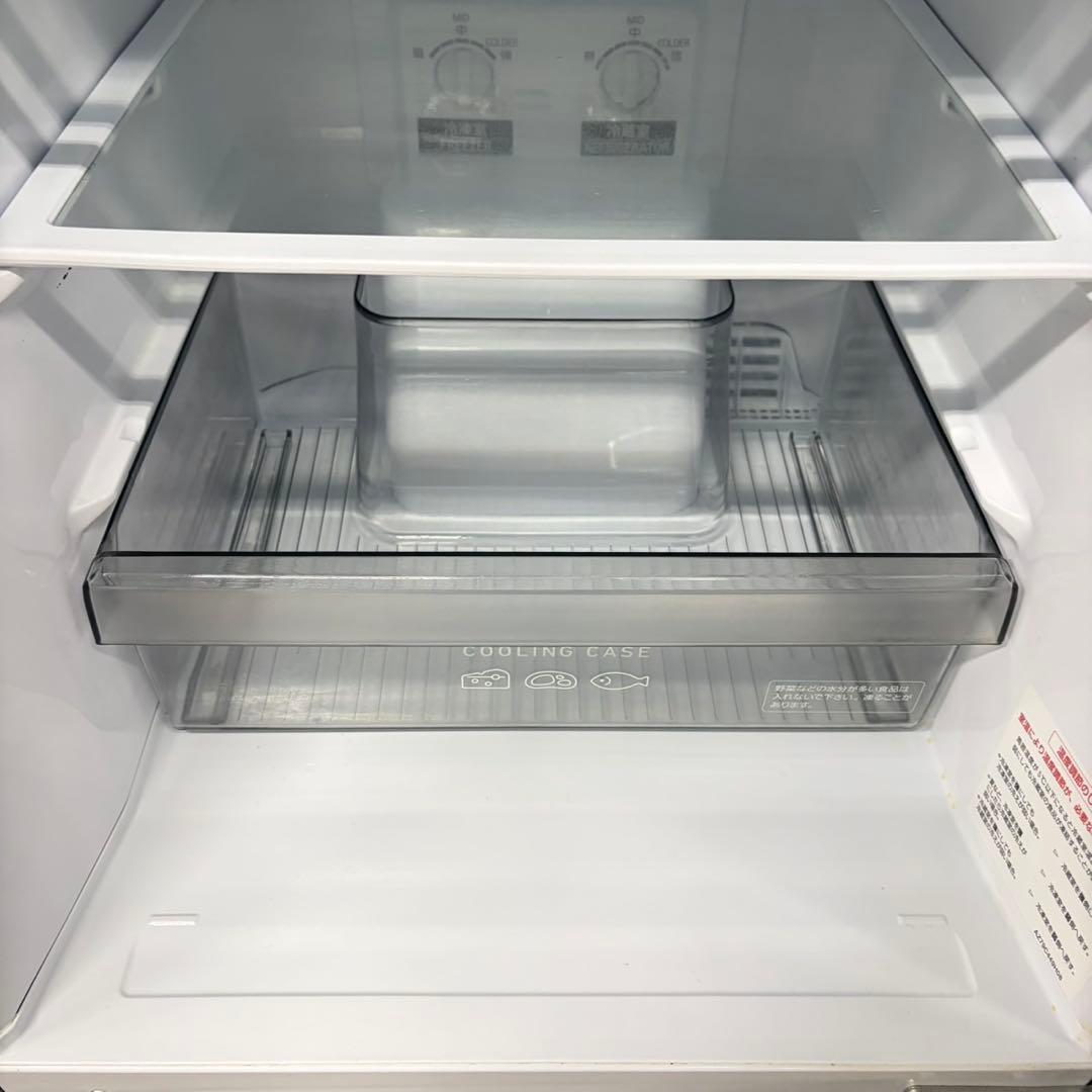 869 三菱　一人暮らし〜同棲向け　冷蔵庫　２ドア　新生活応援　まとめ買い値引き