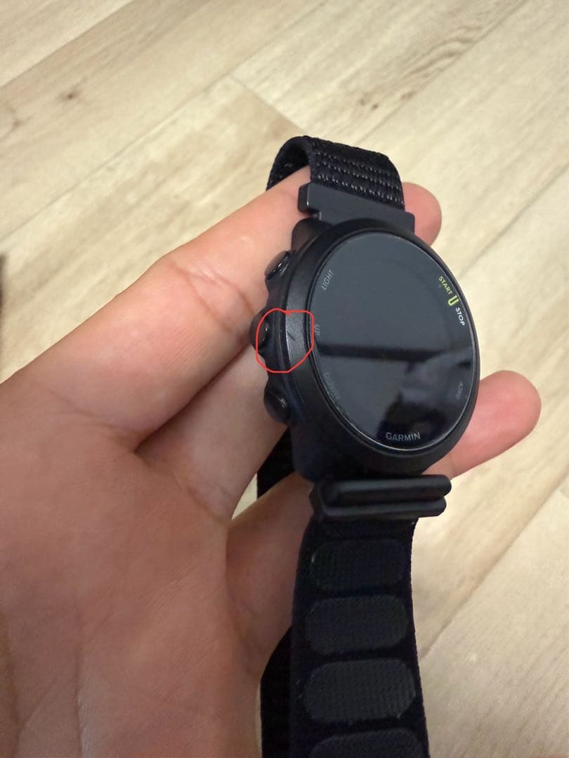 GARMIN FOREATHLETE 55 GPS 機能搭載ウォッチブラック