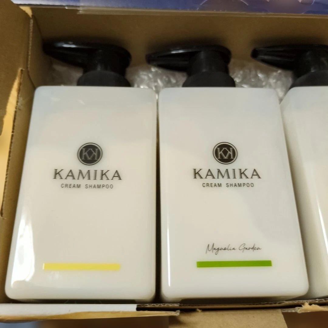 【KAMIKA】 クリームシャンプー 3本セット