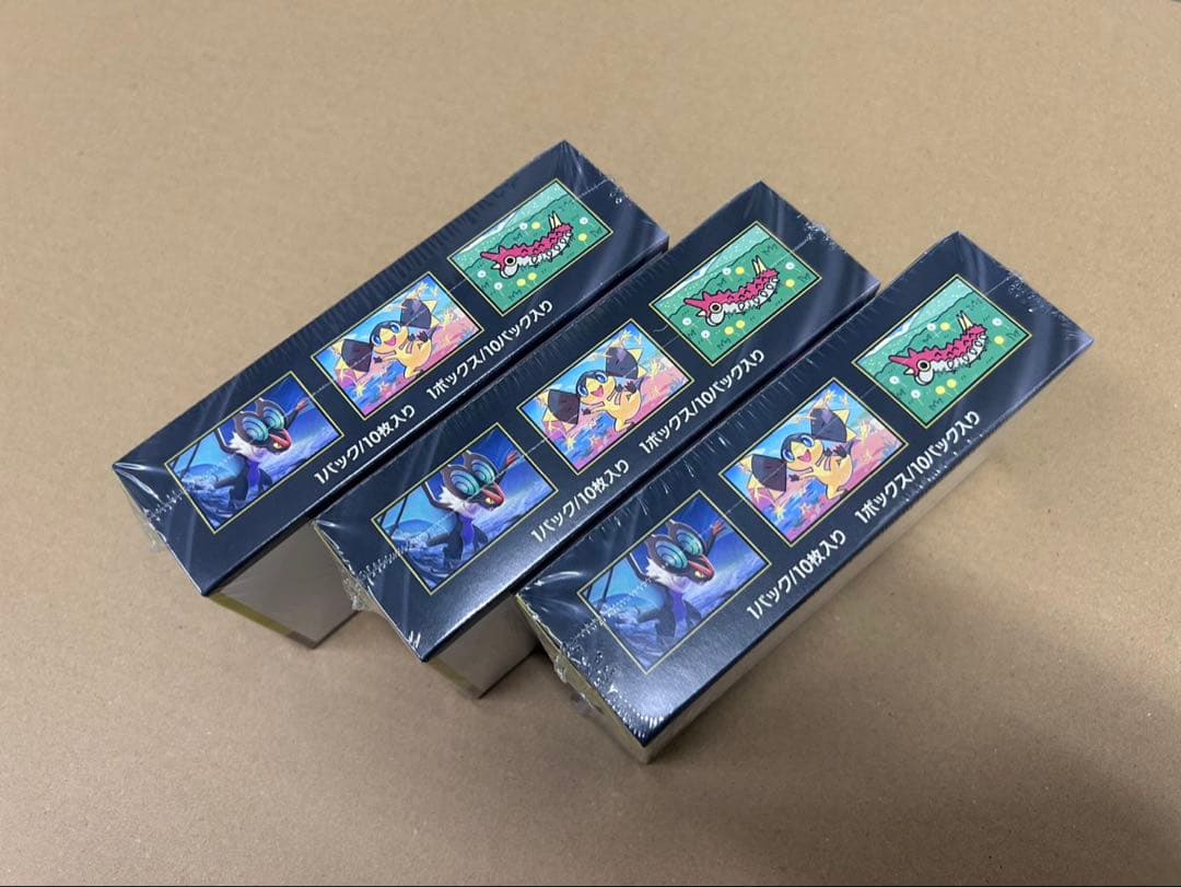 ポケモンカードゲーム MEGAドリームEX 新品未開封×3 シュリンク付