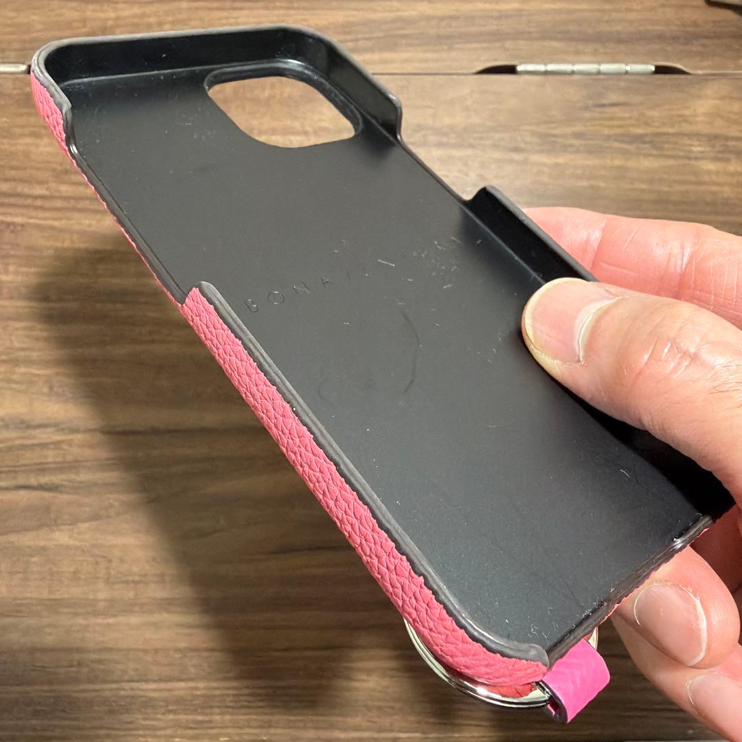 BONAVENTURA ボナベンチュラ iPhone14ケース ピンク 人気商品
