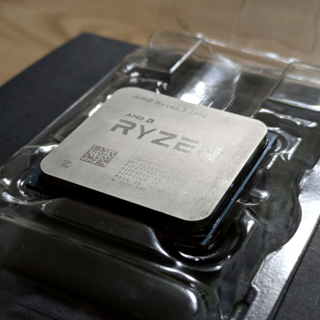 セット割引有　AMD Ryzen 5 3600 (リテールクーラー・箱・説明書)