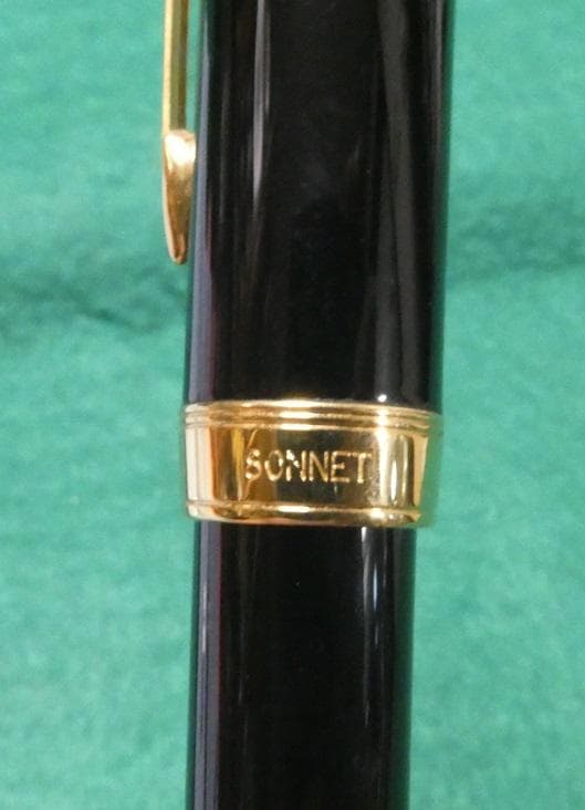 未使用：PARKER万年筆 Sonnet 18K-750
