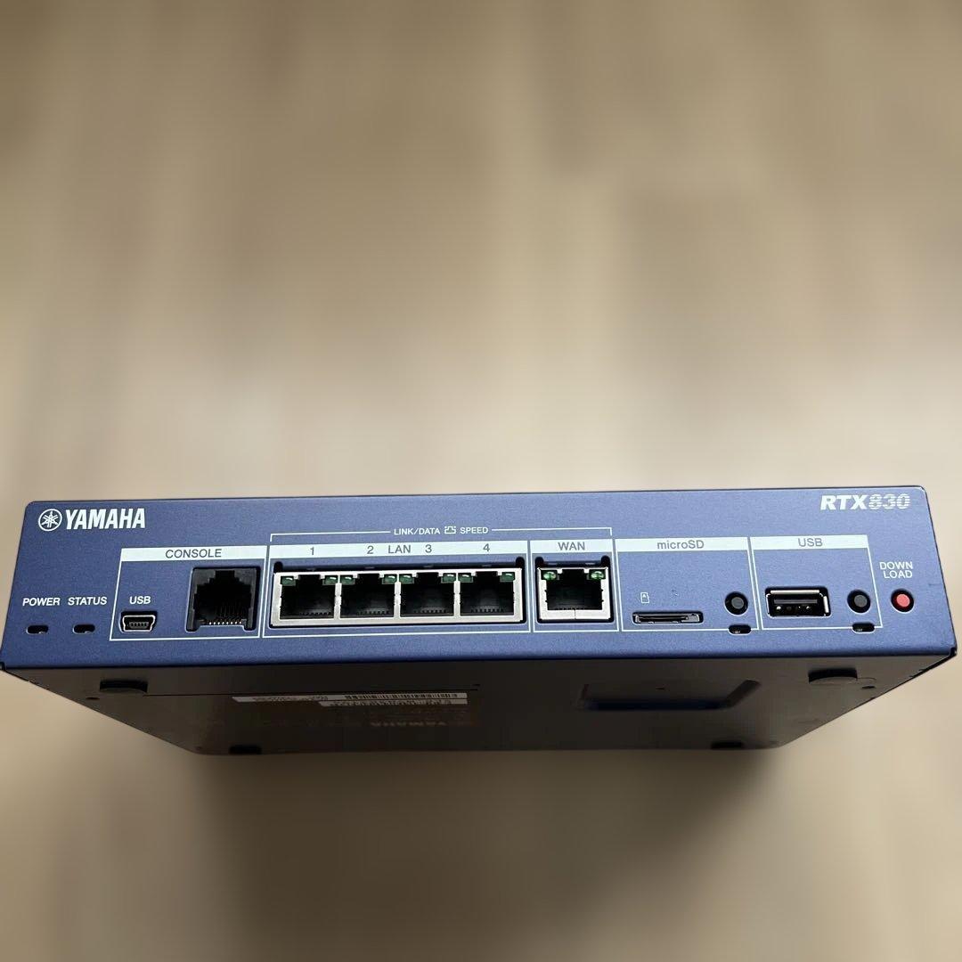 YAMAHA RTX830 ルーター