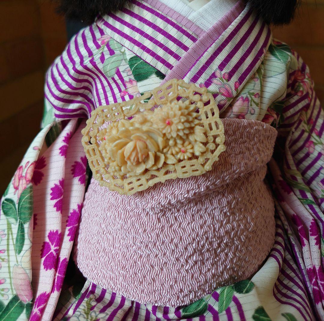 アンティークブローチ　セルロイド　昭和レトロ　薔薇　アイボリー　ピンク　　日本製