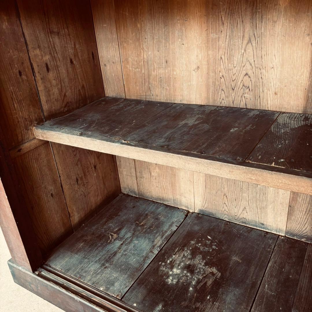 水屋箪笥 食器棚 膳棚 水屋 収納棚 アンティーク家具 和家具 骨董