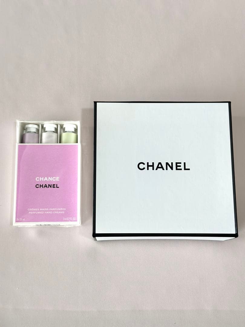 【新品未開封】CHANEL チャンス クレーム マン ハンドクリームセット 3本