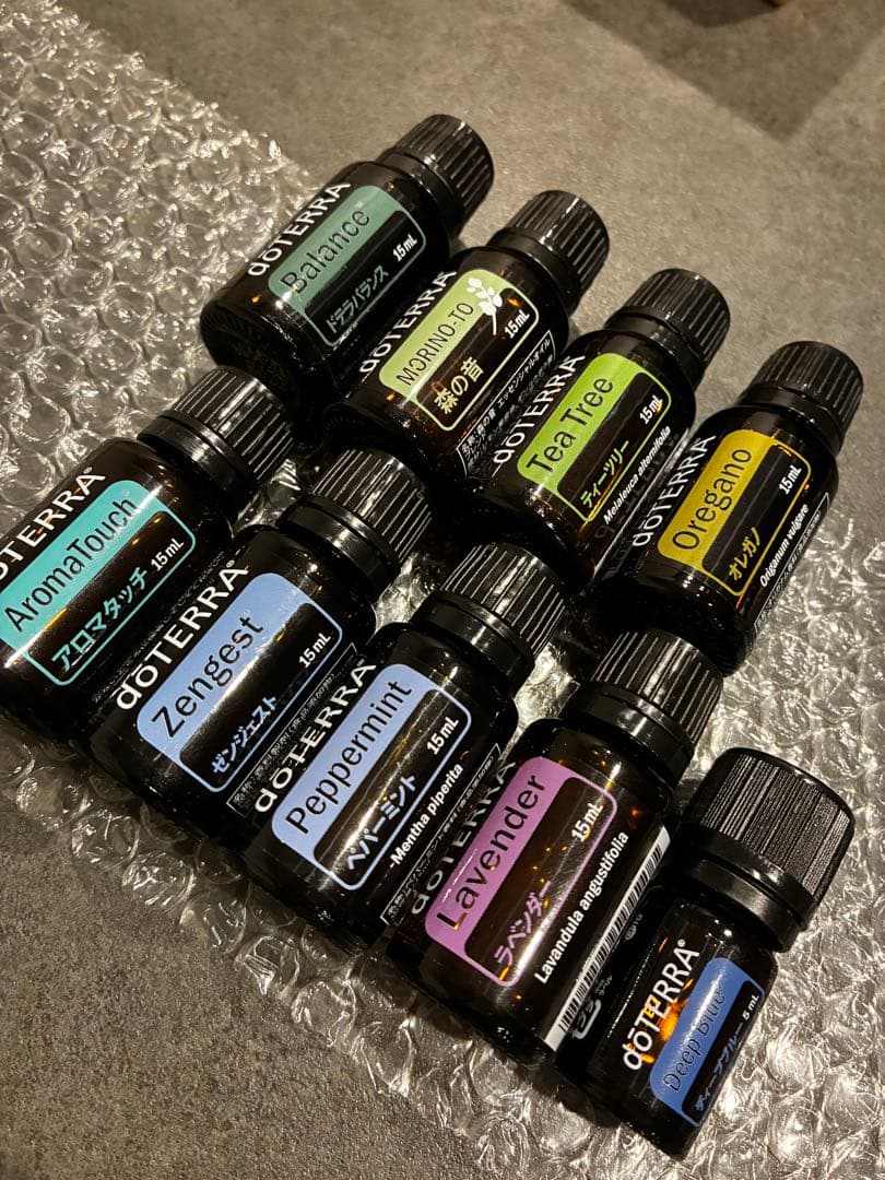 doTERRA エッセンシャルオイルセット 15ml、5ml