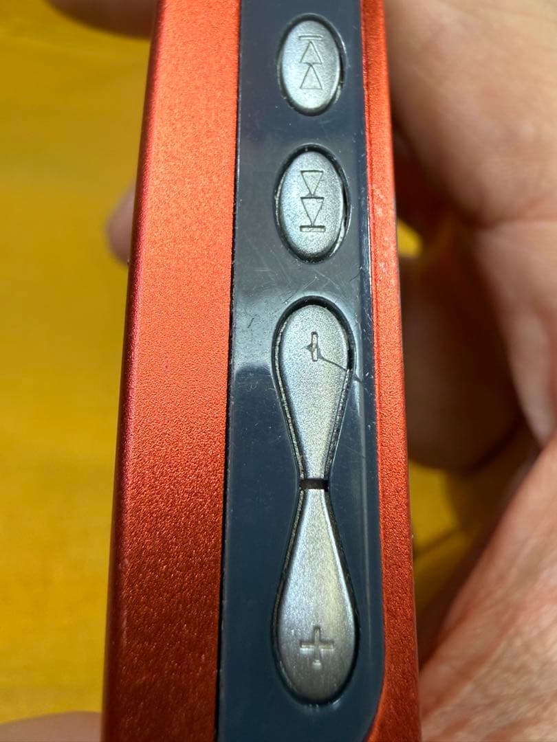 【完動品】 KENWOOD MDプレーヤー DMC-T55　オレンジ