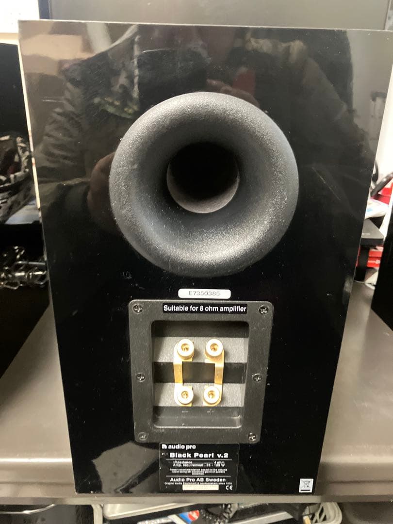□Audio Pro ブラックパールBlack Pearl v.2スピーカー黒③