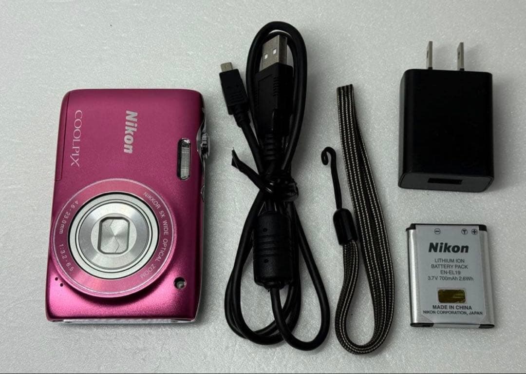 Nikon COOLPIX ピンク コンパクトデジタルカメラ