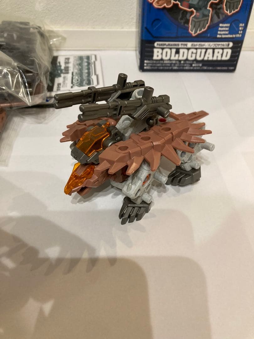 激レア　ゾイド　zoids ボルドガルド　ゾイドブロックス　色違い　エラー品