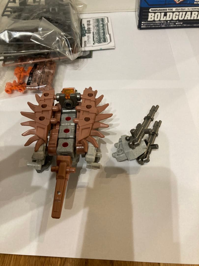 激レア　ゾイド　zoids ボルドガルド　ゾイドブロックス　色違い　エラー品