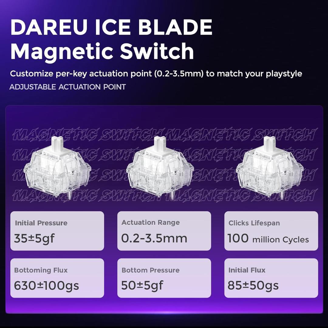 【新品】DAREU COOL68 ゲーミングキーボード ラピッドトリガー対応