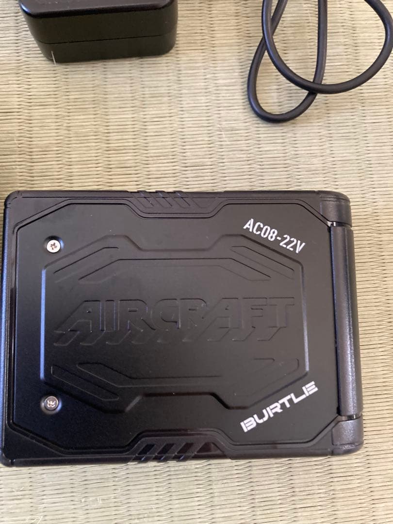 バートル 空調服 エアークラフト 22v バッテリーAC1156 Mサイズ半袖