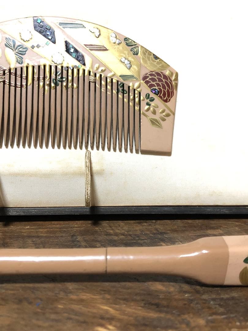 簪　白漆