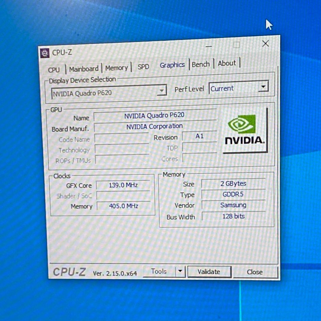 NVIDIA QUADRO P620 グラフィックボード