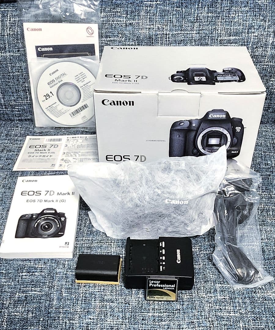 土日限定Canon キャノンEOS 7D MARK2 Ⅱボディ CFカード付き