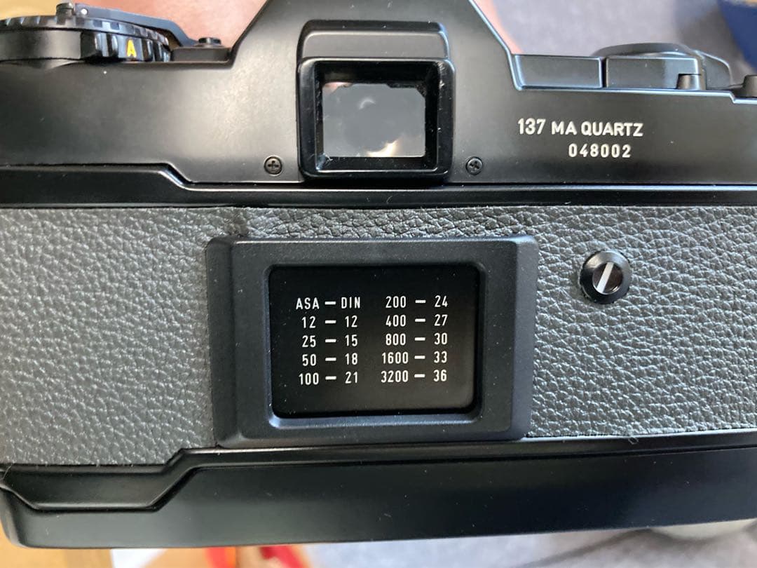 CONTAX 137MA QUARTZ × Planar 50mm F1.4