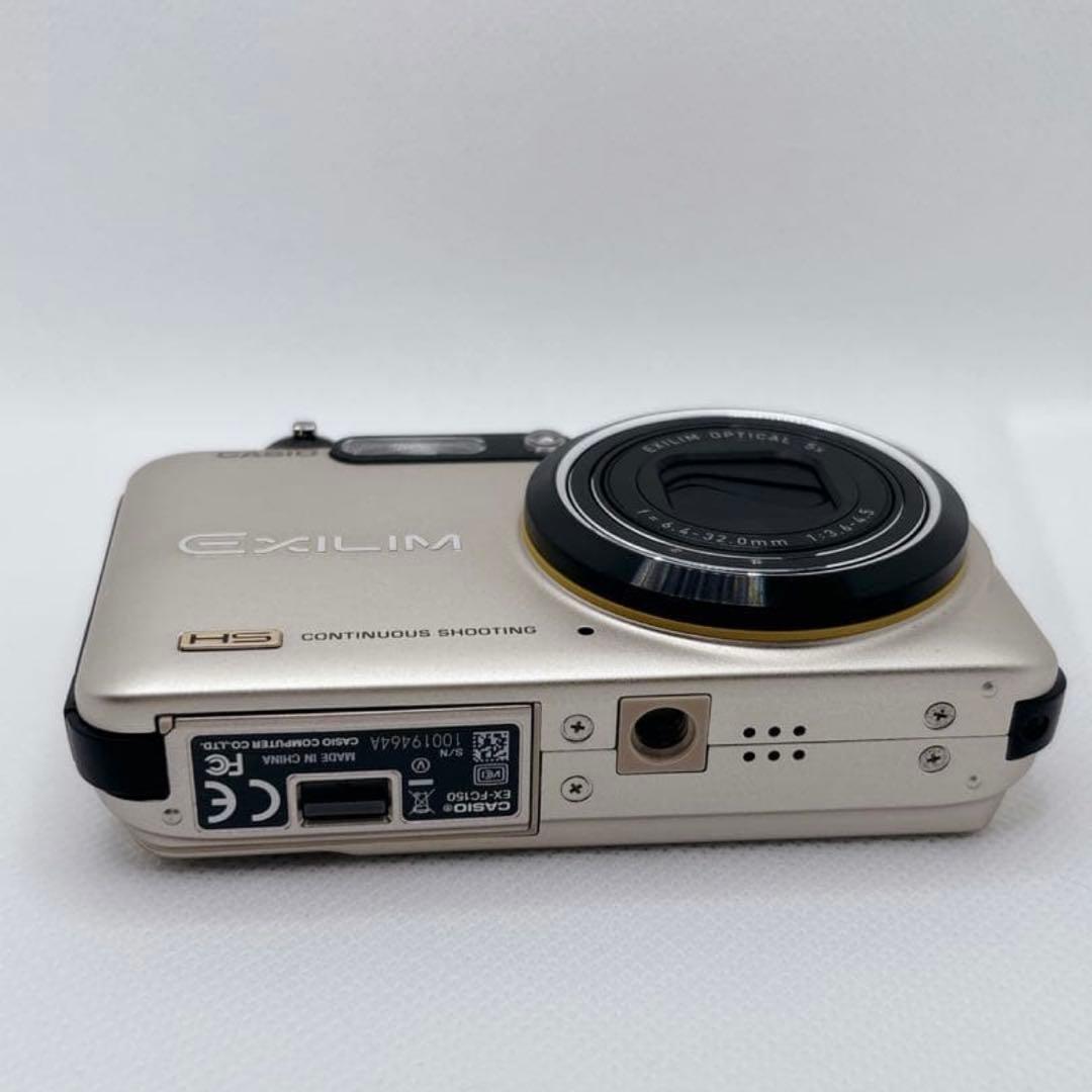 CASIO EXILIM EX-FC150 HS 5X デジカメ　バッテリー付属