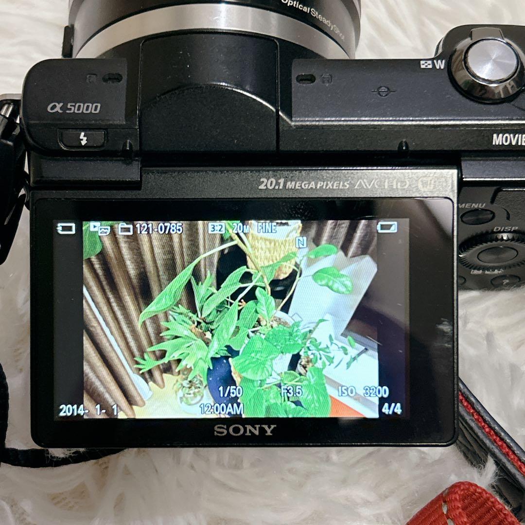 SONY α5000 ミラーレス一眼カメラ 16-50mm レンズキット