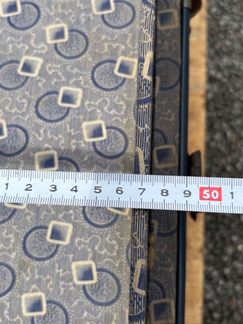 古い大型船舶トランクケース収納箱【引取歓迎】店舗什器ディスプレイ当時物古道具