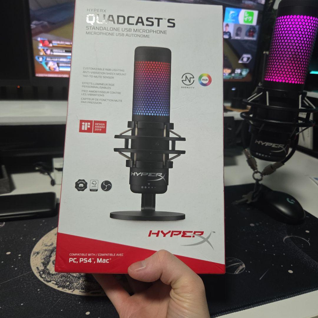HYPERX QUADCAST S USBマイク