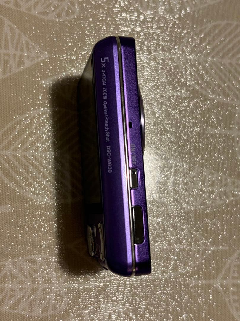 SONY Cyber-shot W630 パープル　充電器付
