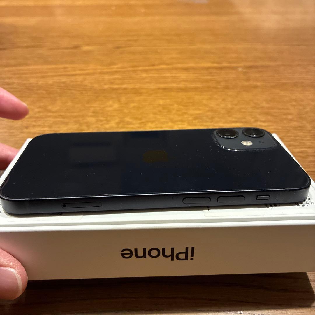 iPhone 12 miniブラック 本体128GB 割れ破損なし　iFace