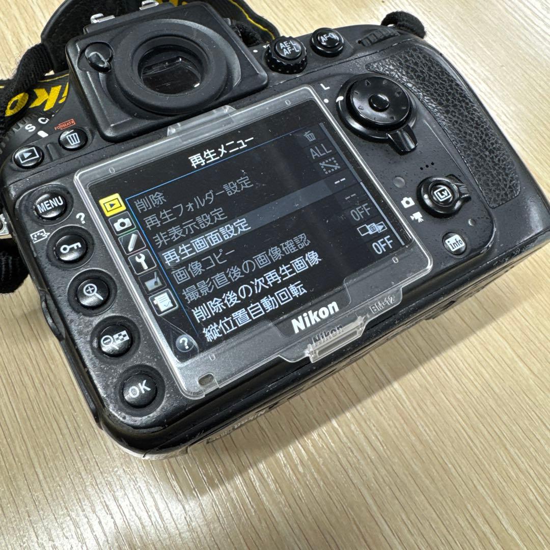 【シャッター数49389回】Nikon D800 ボディ ②