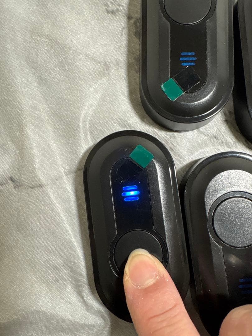 業務用ワイヤレス呼び出しベル10台 動作確認済