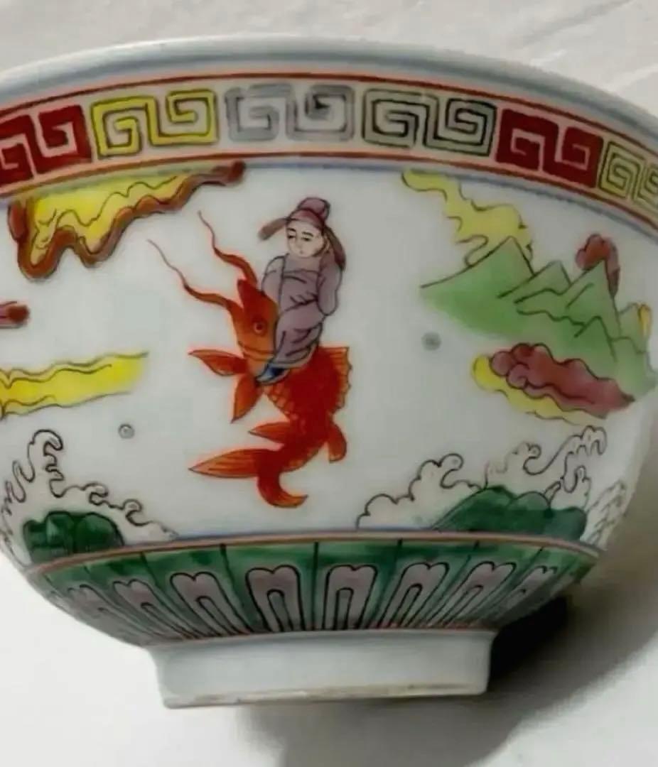 【大清光緖年製】旧家蔵出し 中国骨董 清時代 正品官窯 陶磁器 美術 。