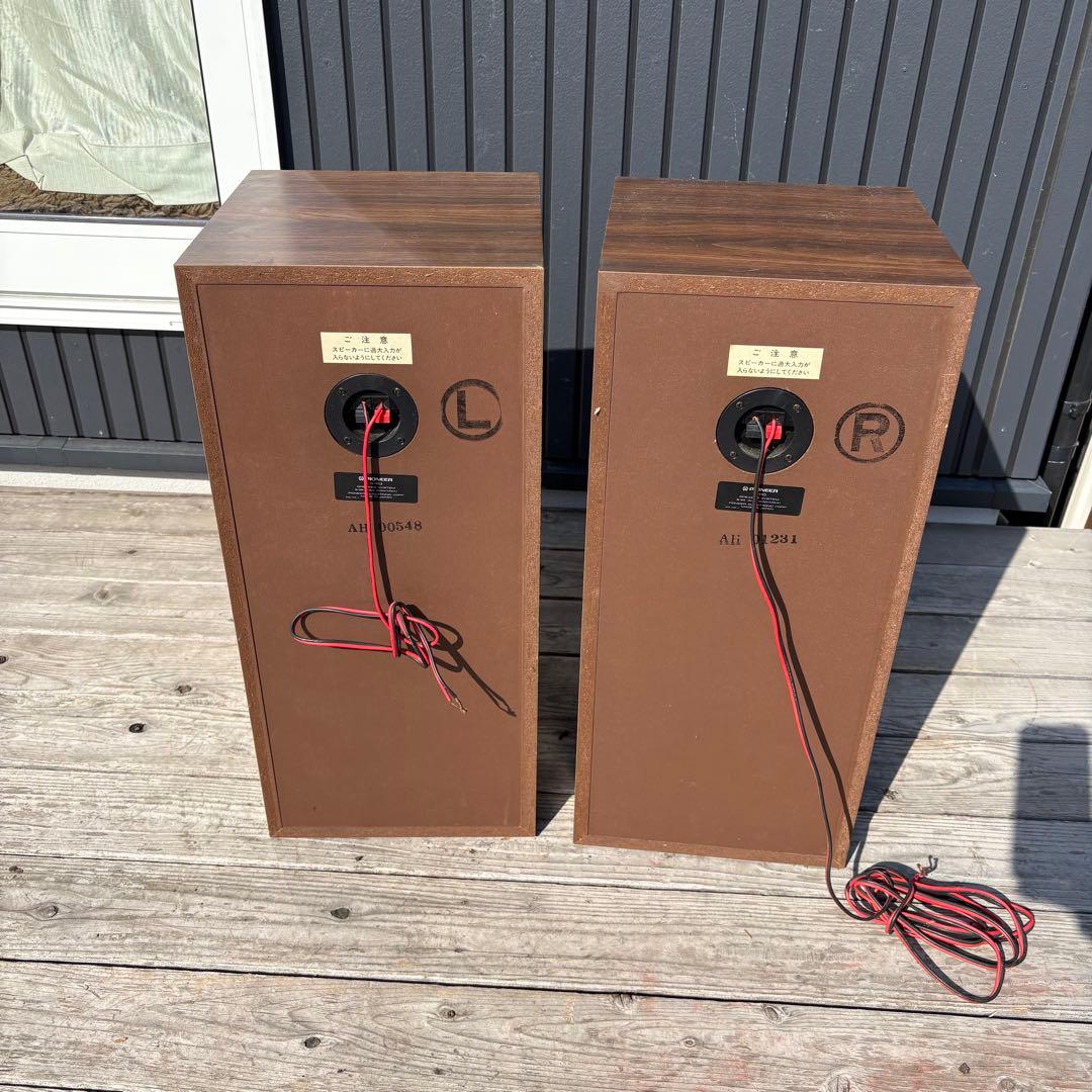 PIONEER S-110 スピーカー ペア ジャンク 補修ベース パイオニア