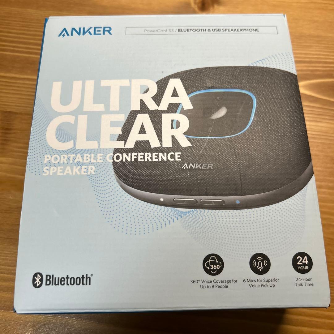 ANKER PowerConf S3 ポータブル会議スピーカー