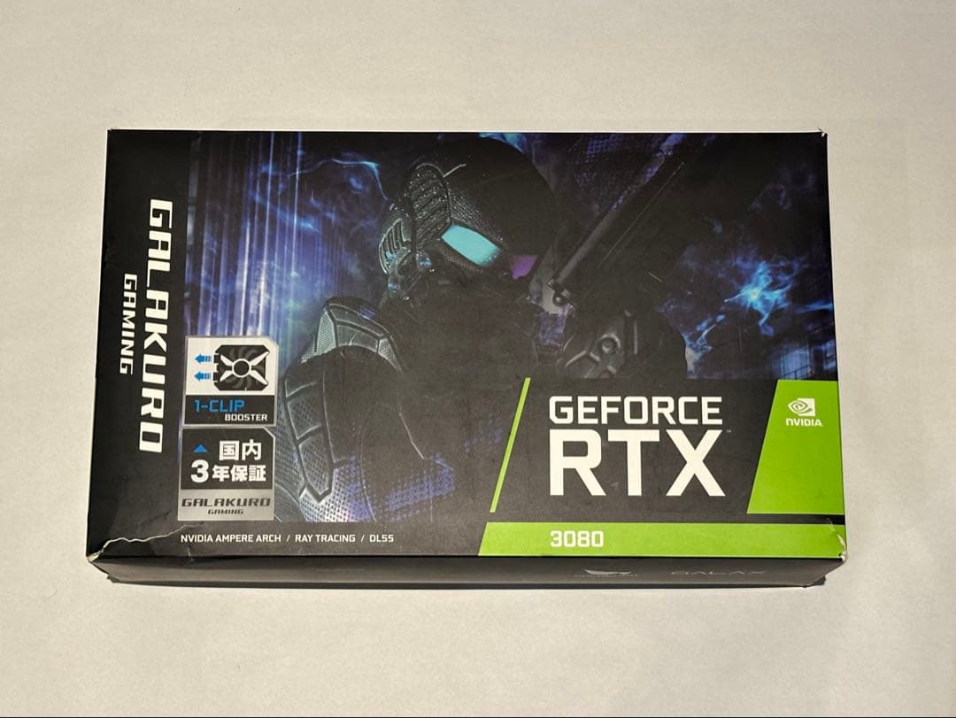 NVIDIA GeForce RTX3080 Galakuro Gaming箱付