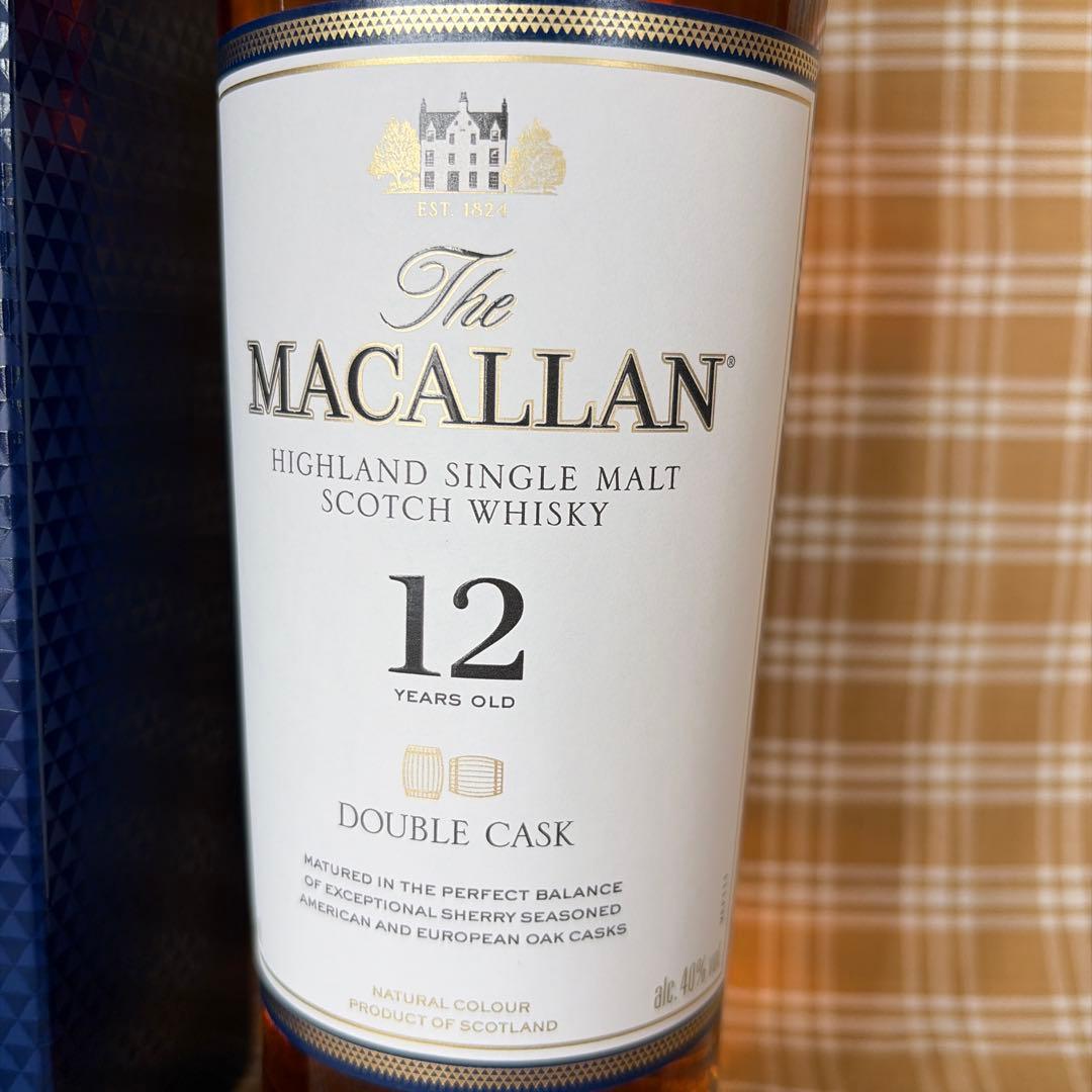 The Macallan 12 マッカラン　ダブルカスク　700ml