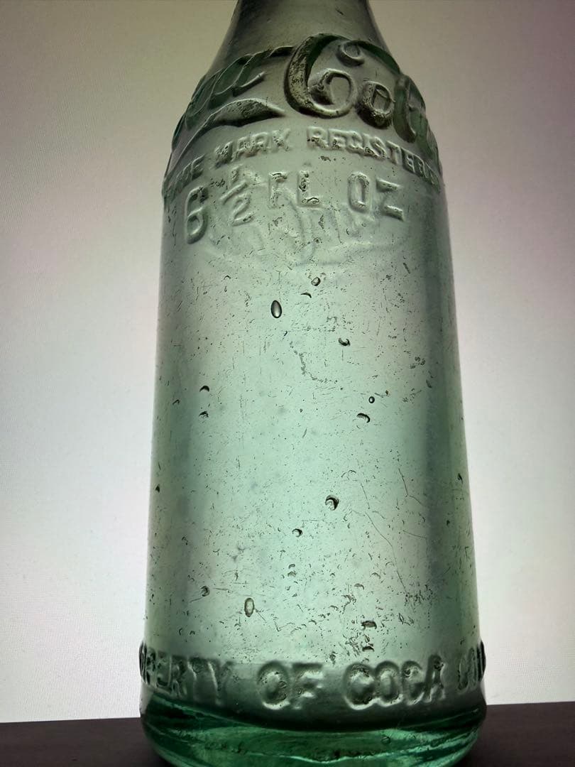 F18 1910年代 コカコーラ ストレートサイドボトル 瓶