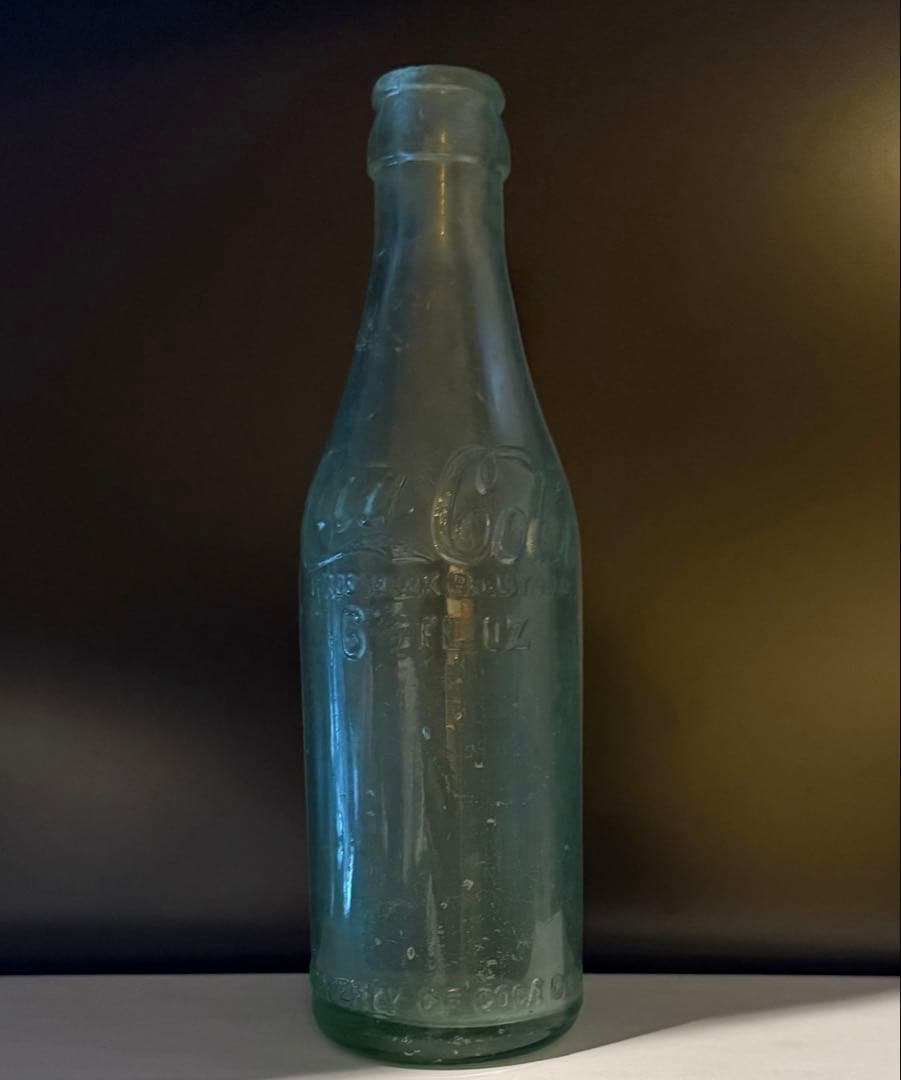 F18 1910年代 コカコーラ ストレートサイドボトル 瓶