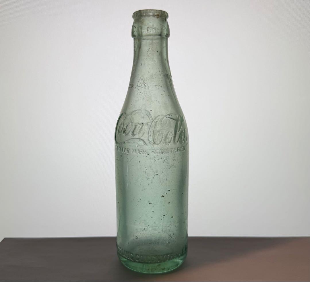 F18 1910年代 コカコーラ ストレートサイドボトル 瓶