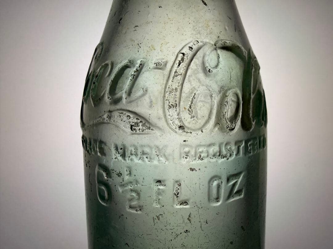 F18 1910年代 コカコーラ ストレートサイドボトル 瓶