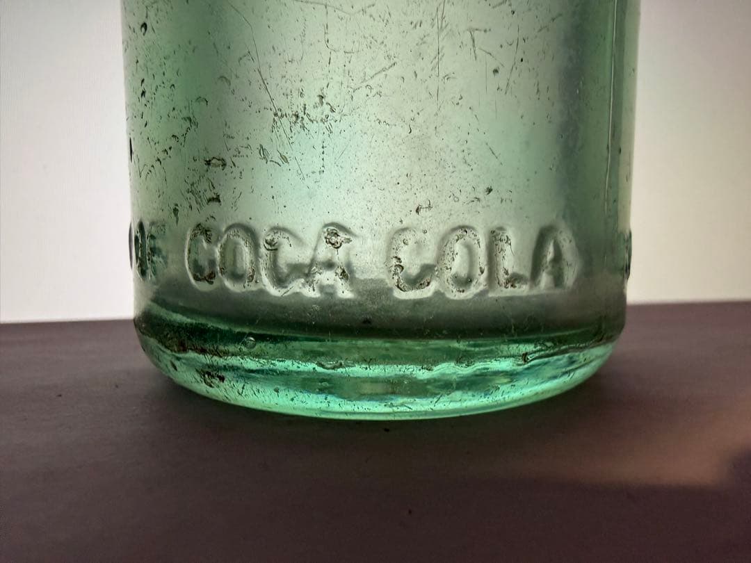 F18 1910年代 コカコーラ ストレートサイドボトル 瓶