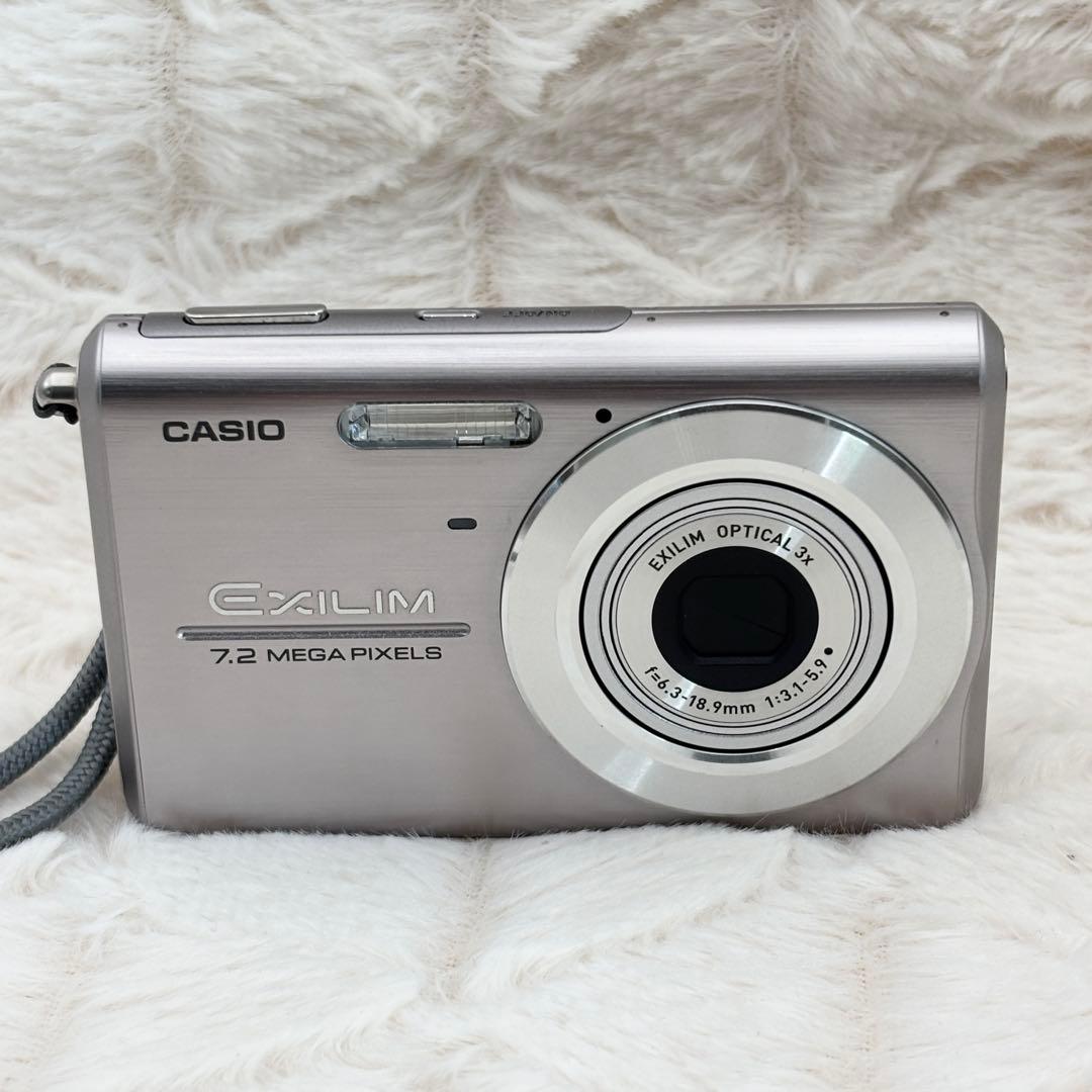 外観美品・動作良好✨ CASIO EXILIM EX-Z75 シルバー