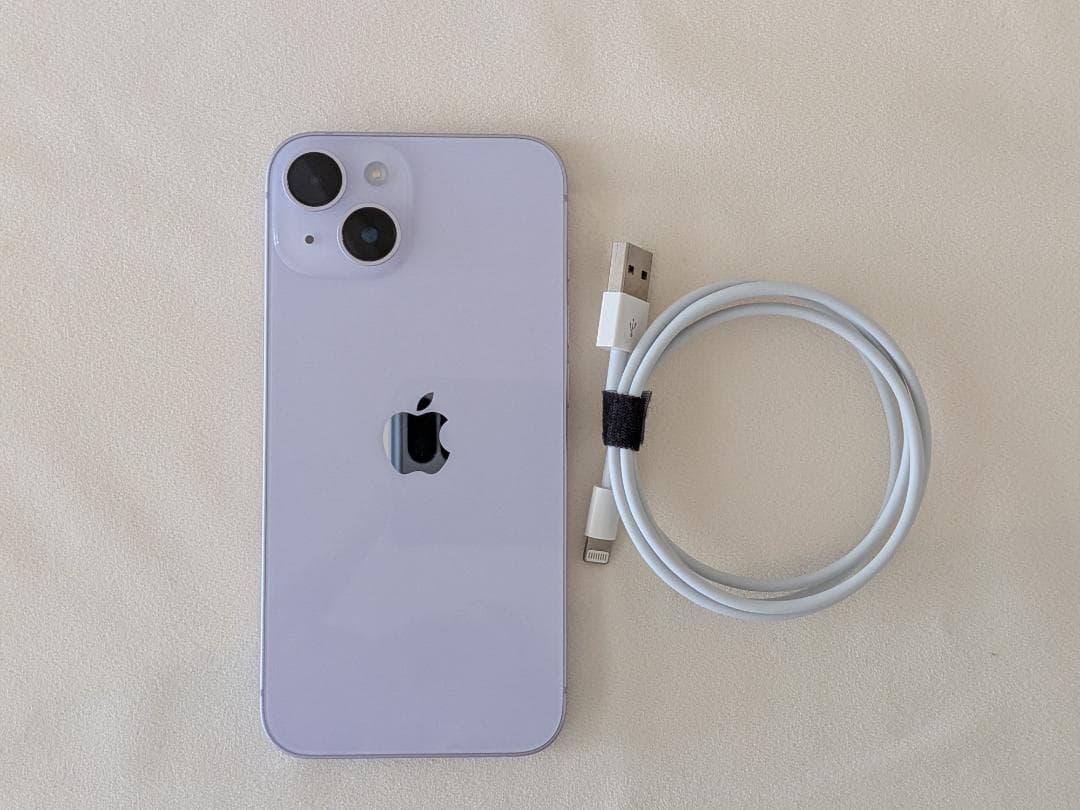 【超美品】iPhone14 128GB パープル SIMフリー