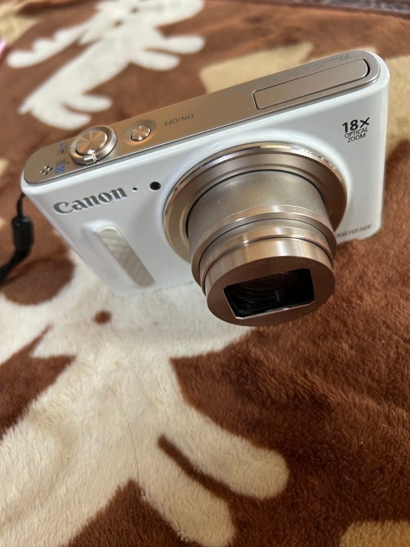 ミ*ギ様 美品Canon PowerShot SX610 HS ホワイト デジタ
