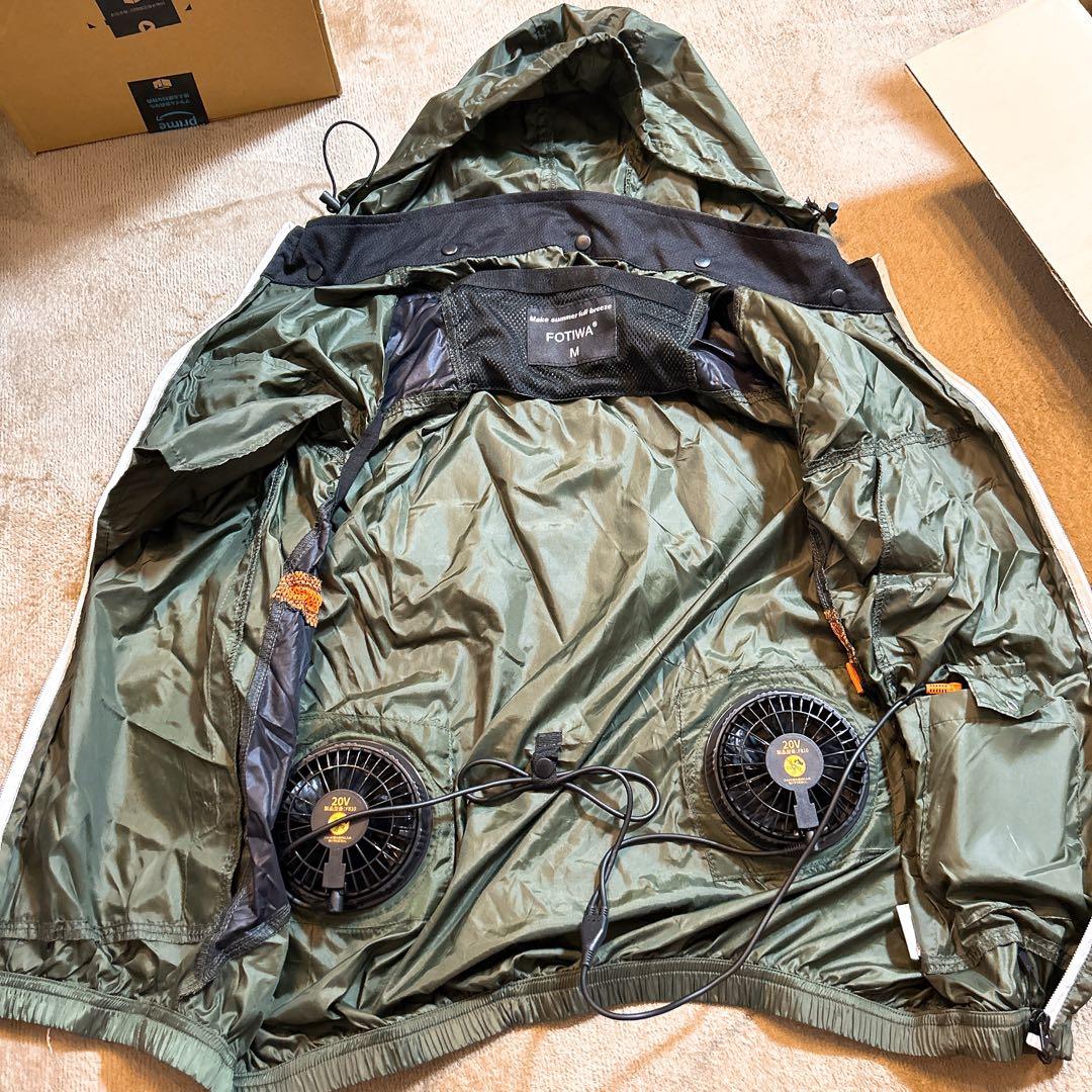 Mサイズ　空調服 作業服 空調ベスト ファン付き クーラー服　お値下げ可能です♪