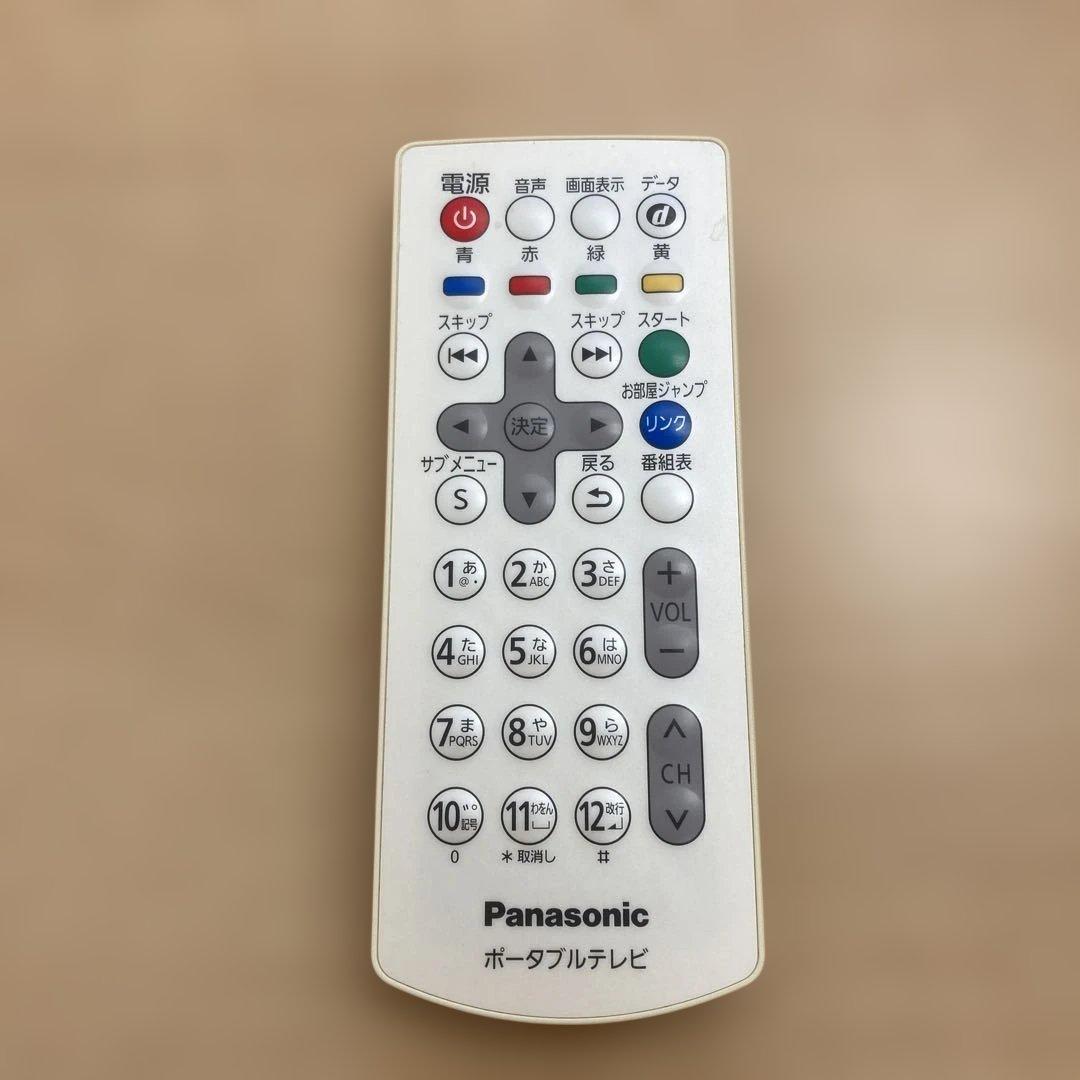 Panasonic SV-ME7000 10V型ポータブル液晶テレビ ホワイト