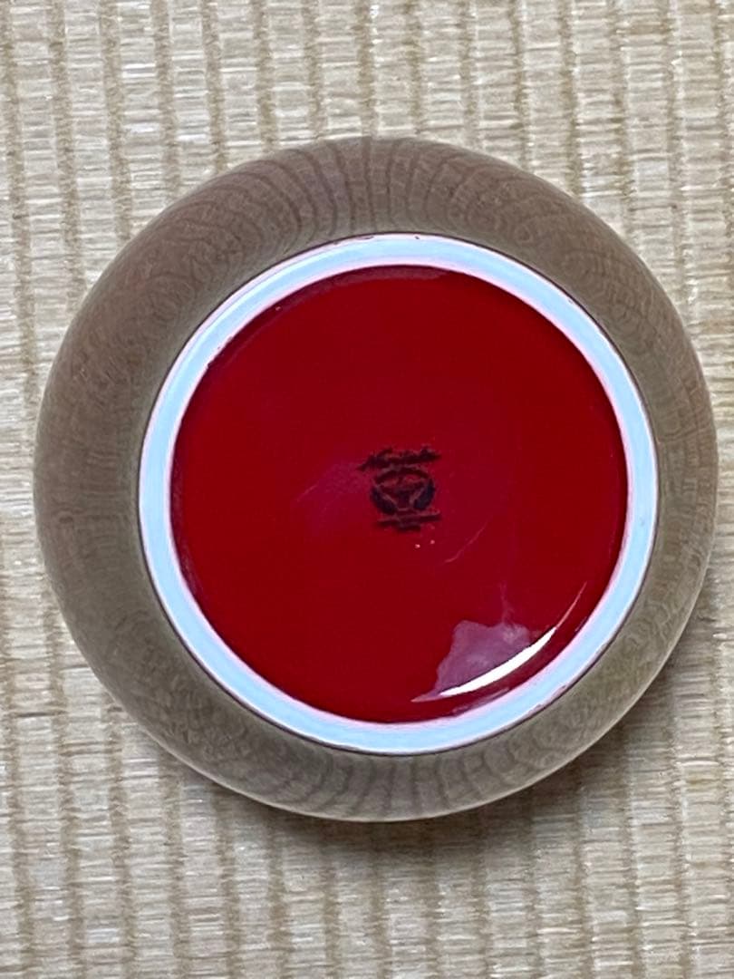 ♦️ノリタケボーンチャイナ 金彩花唐草文 辰砂フラワーベース ヴィンテージ物花瓶