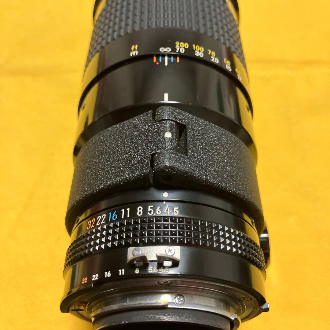 良品:Nikomat EL BK +NIKKOR300mmf4.5セット