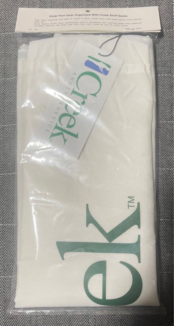【新品未開封品】Creek NYLON STUFF SACKS